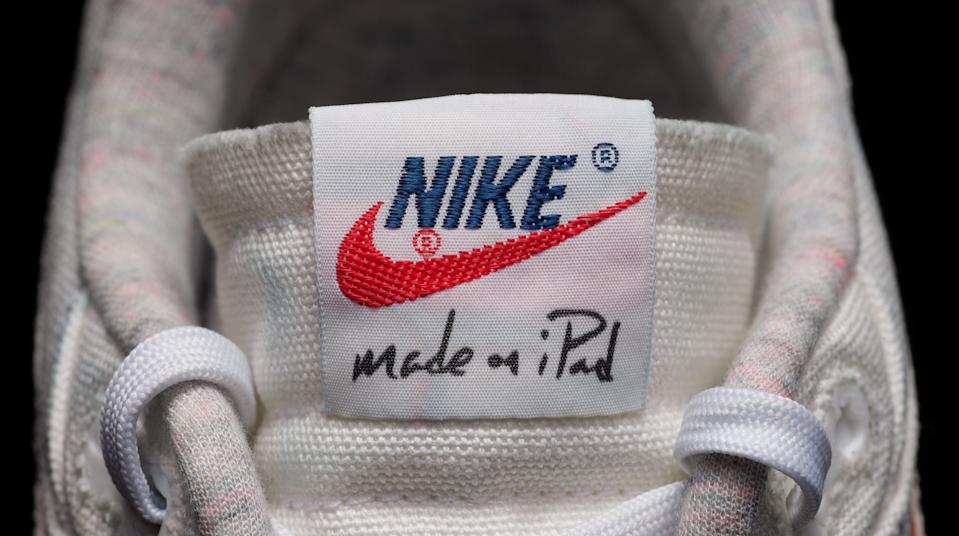 Nike and Apple sneaker design 2025